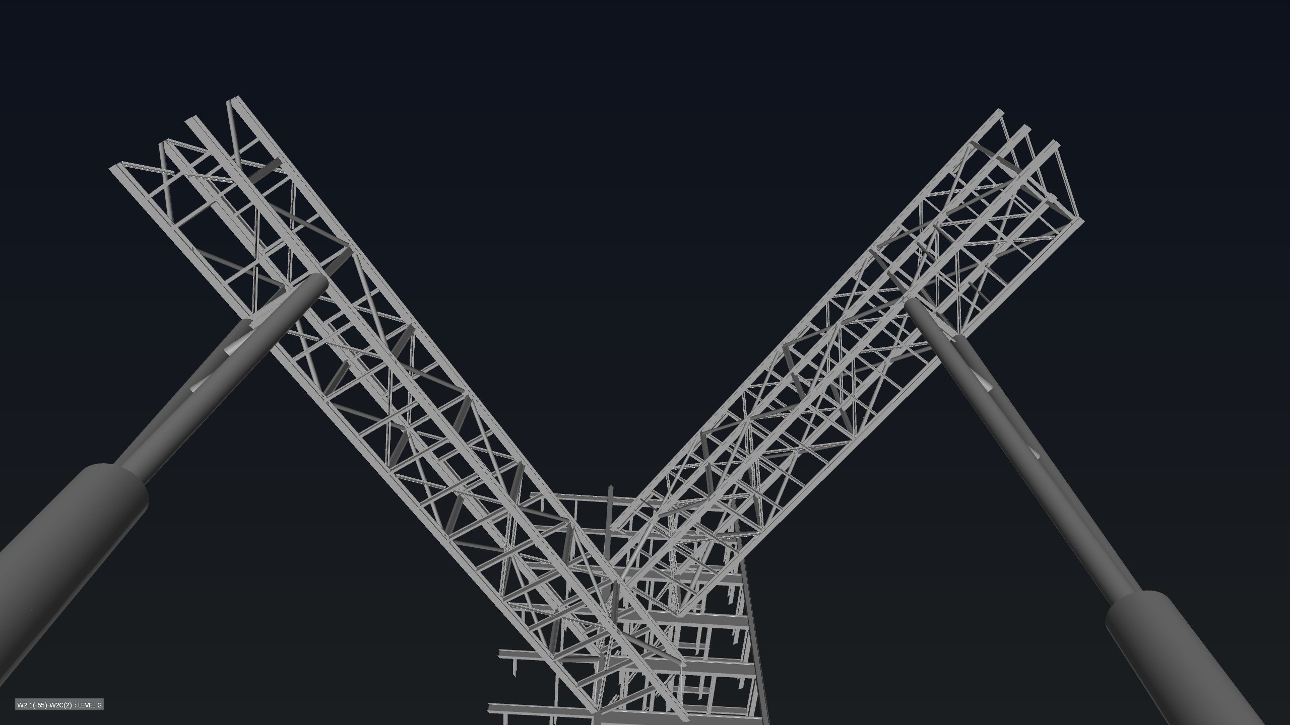 Complex structural steel project coordination